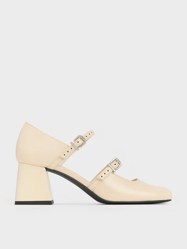 Charles & Keith - Double-Strap D'Orsay Pumps sold by Charles & Keith