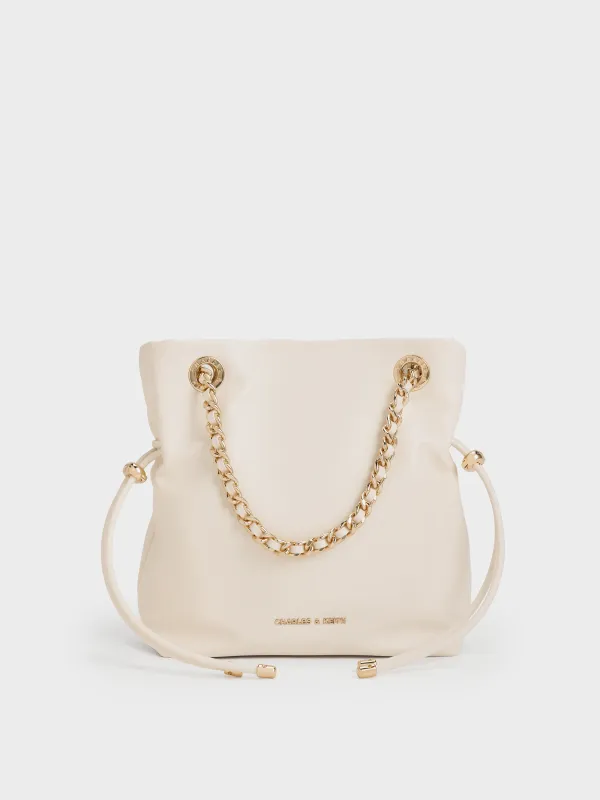Charles & Keith - Arya Braided-Strap Double-Handle Crossbody Bag sold by Charles & Keith
