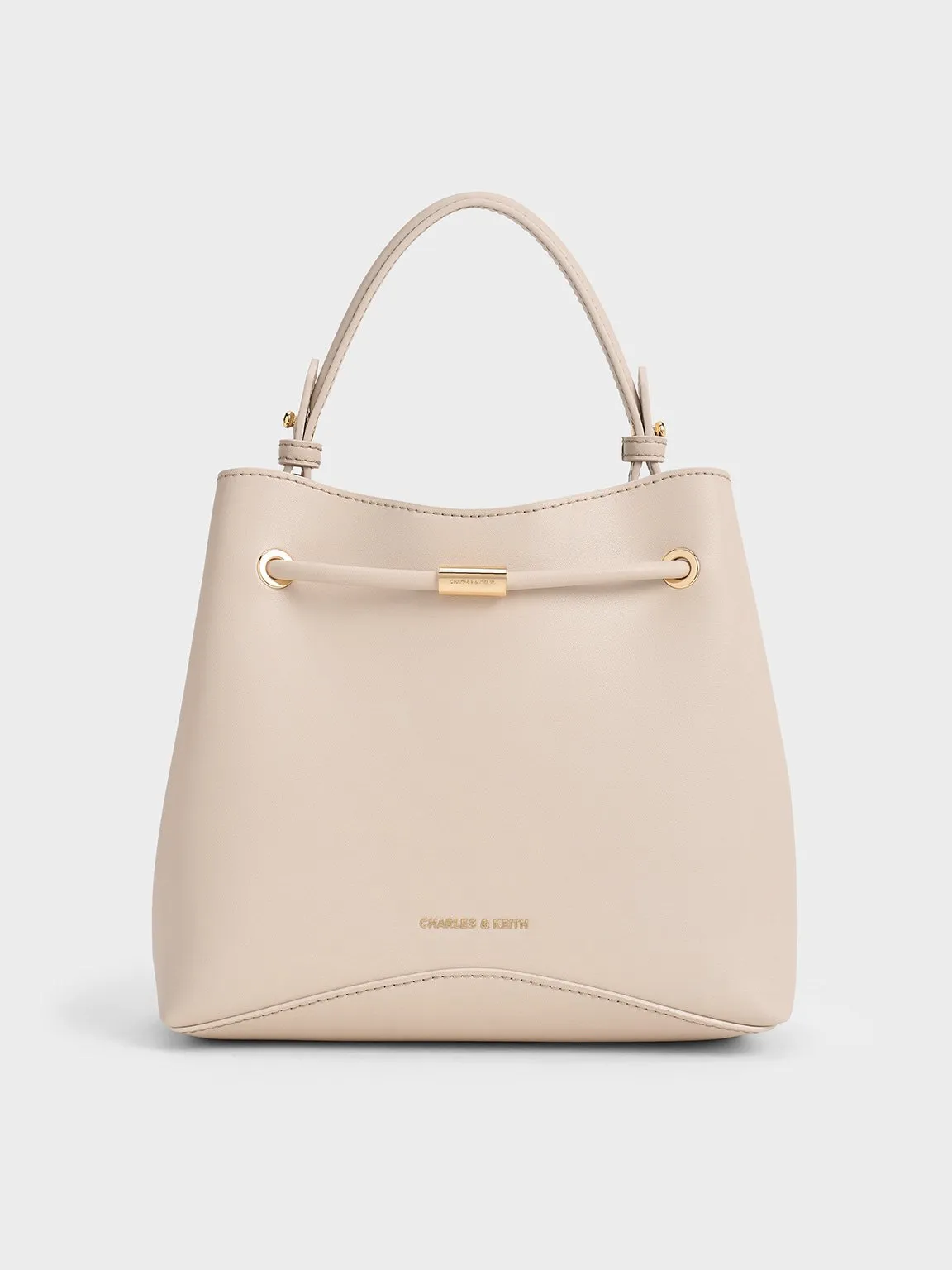 Charles & Keith - Sybill Geometric Bucket Bag sold by Charles & Keith