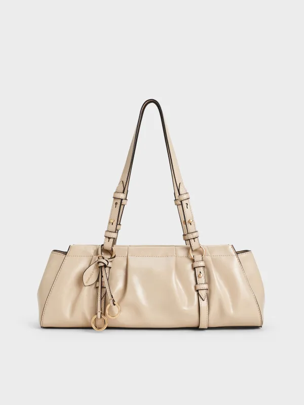 Charles & Keith - Britton Elongated Shoulder Bag sold by Charles & Keith