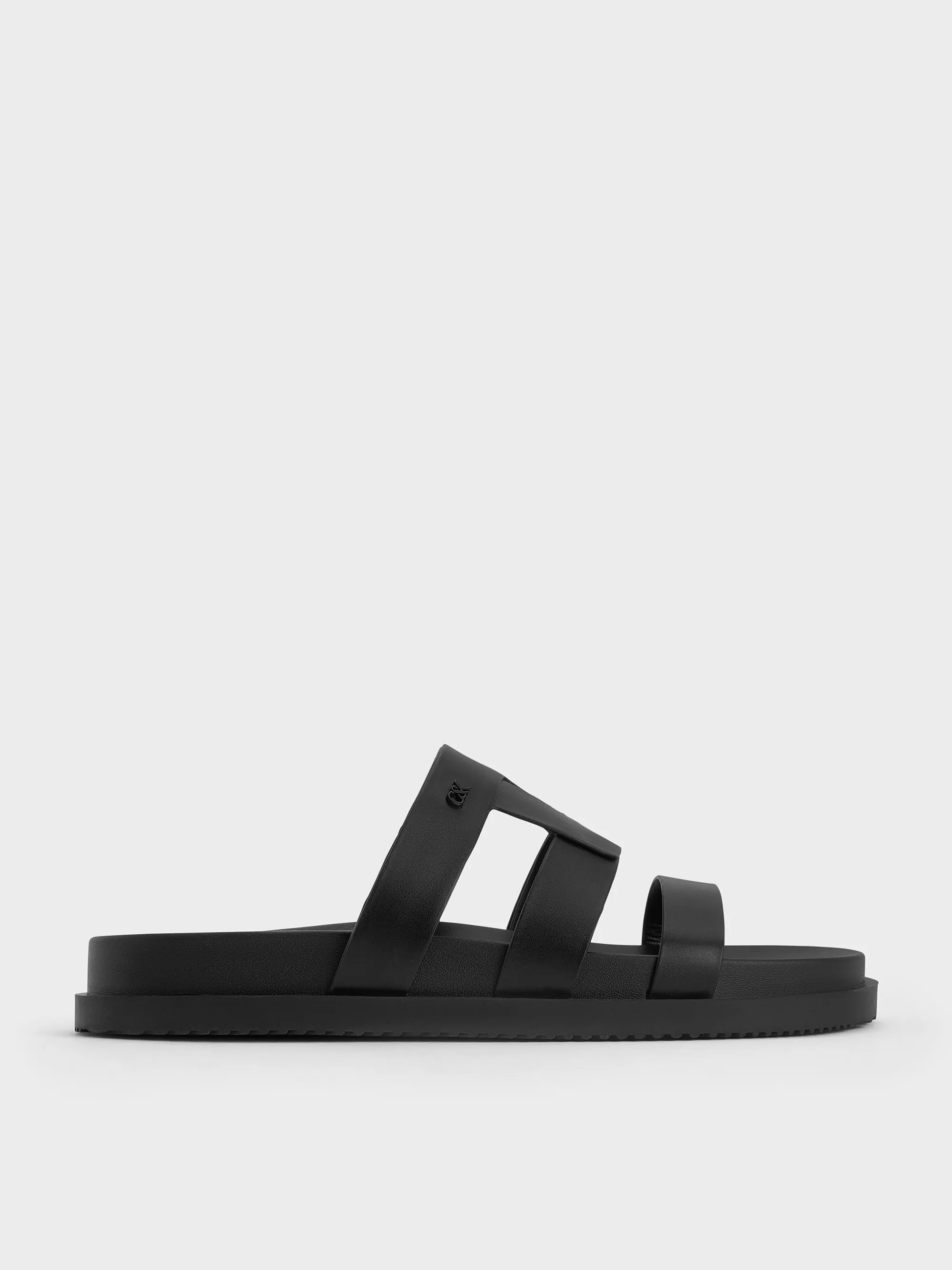 Charles & Keith - Petina Leather Flatform Sandals sold by Charles & Keith