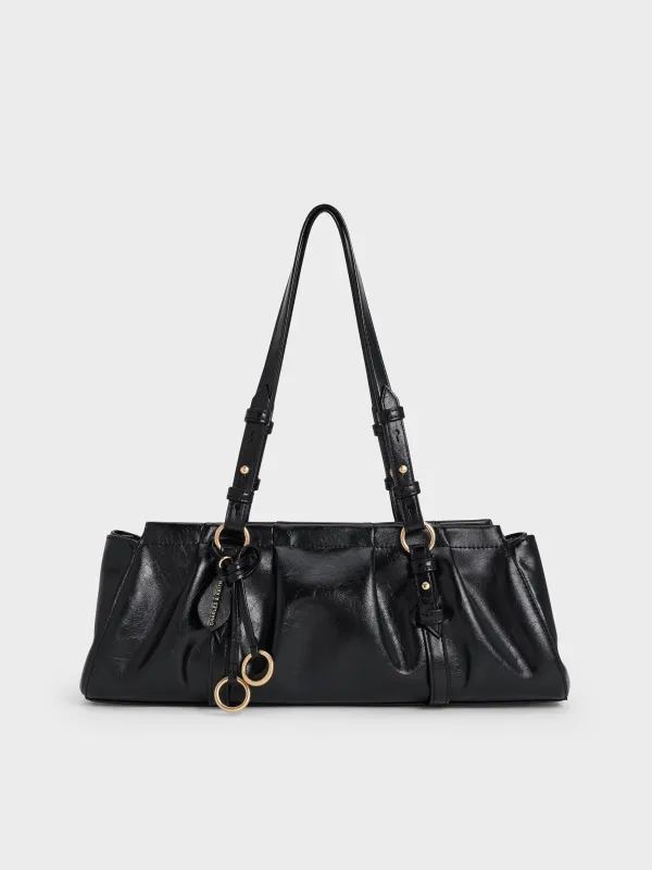 Charles & Keith - Britton Elongated Shoulder Bag sold by Charles & Keith