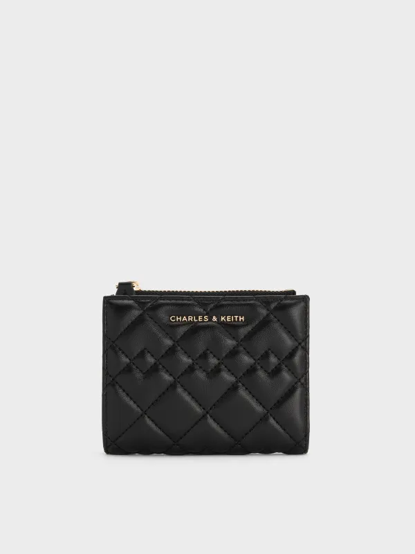 Charles & Keith - Duo Quilted Small Wallet sold by Charles & Keith