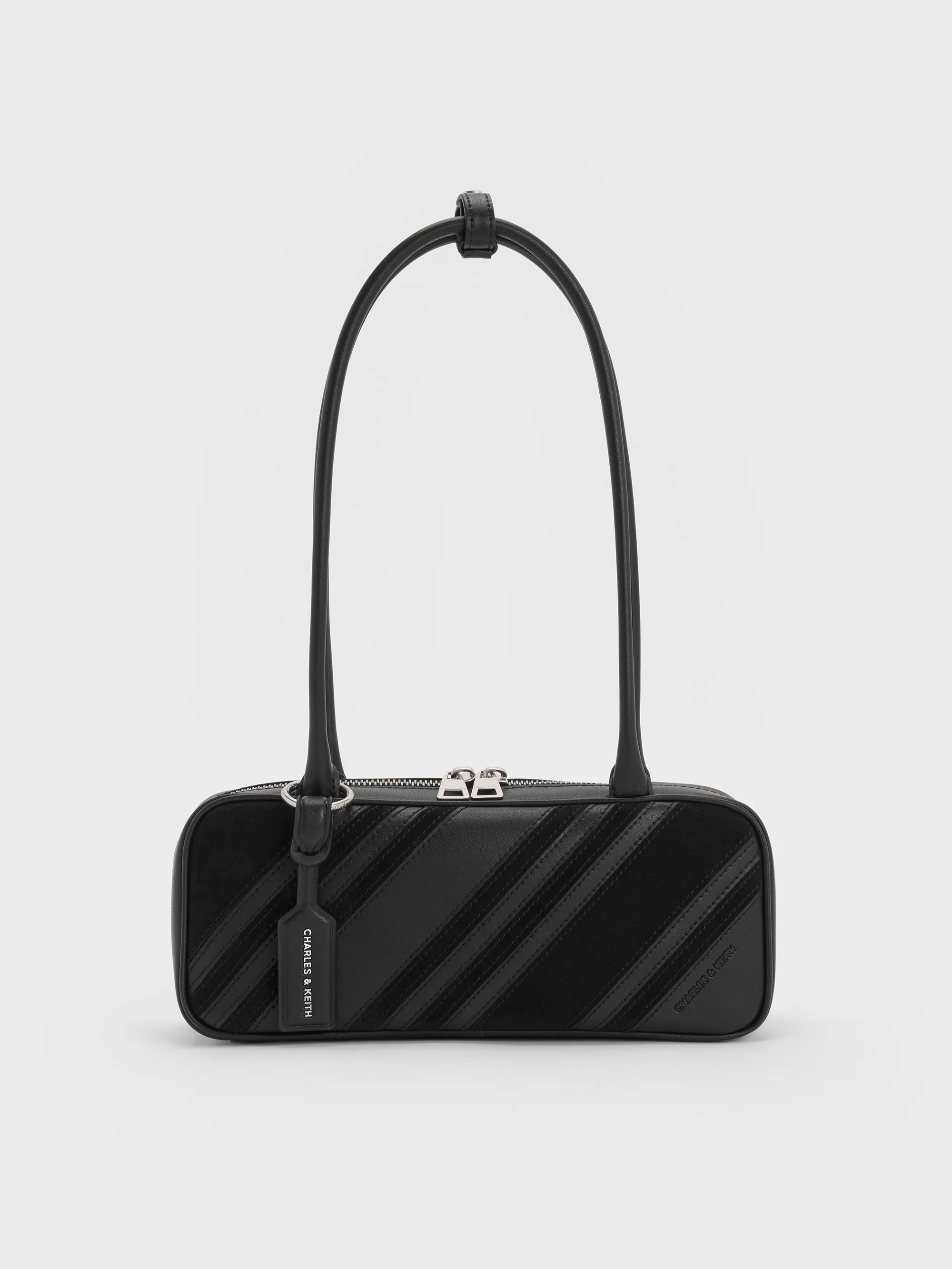 Charles & Keith - Zeya Striped Shoulder Bag sold by Charles & Keith