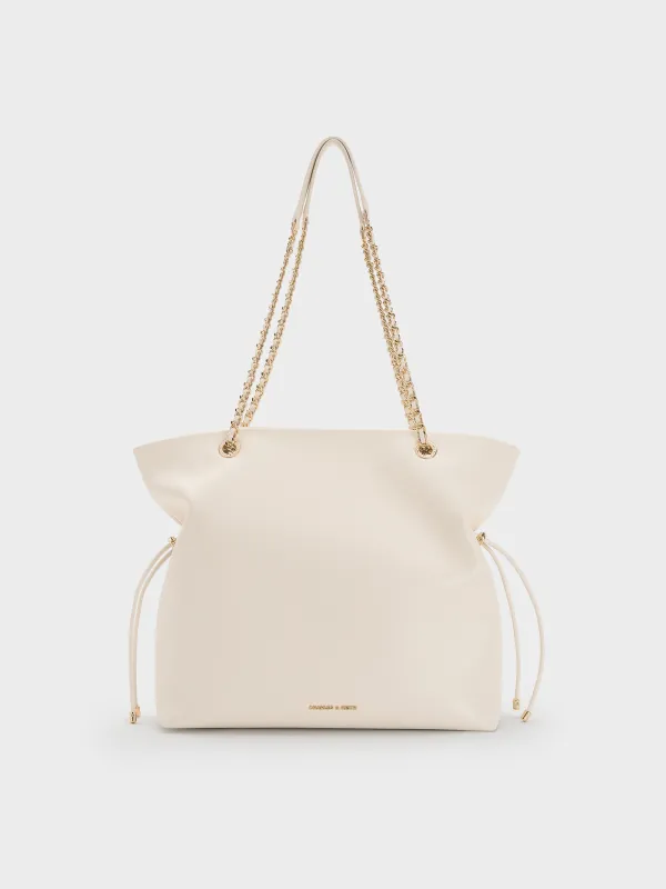 Charles & Keith - Arya Braided-Strap Double-Handle Tote Bag sold by Charles & Keith