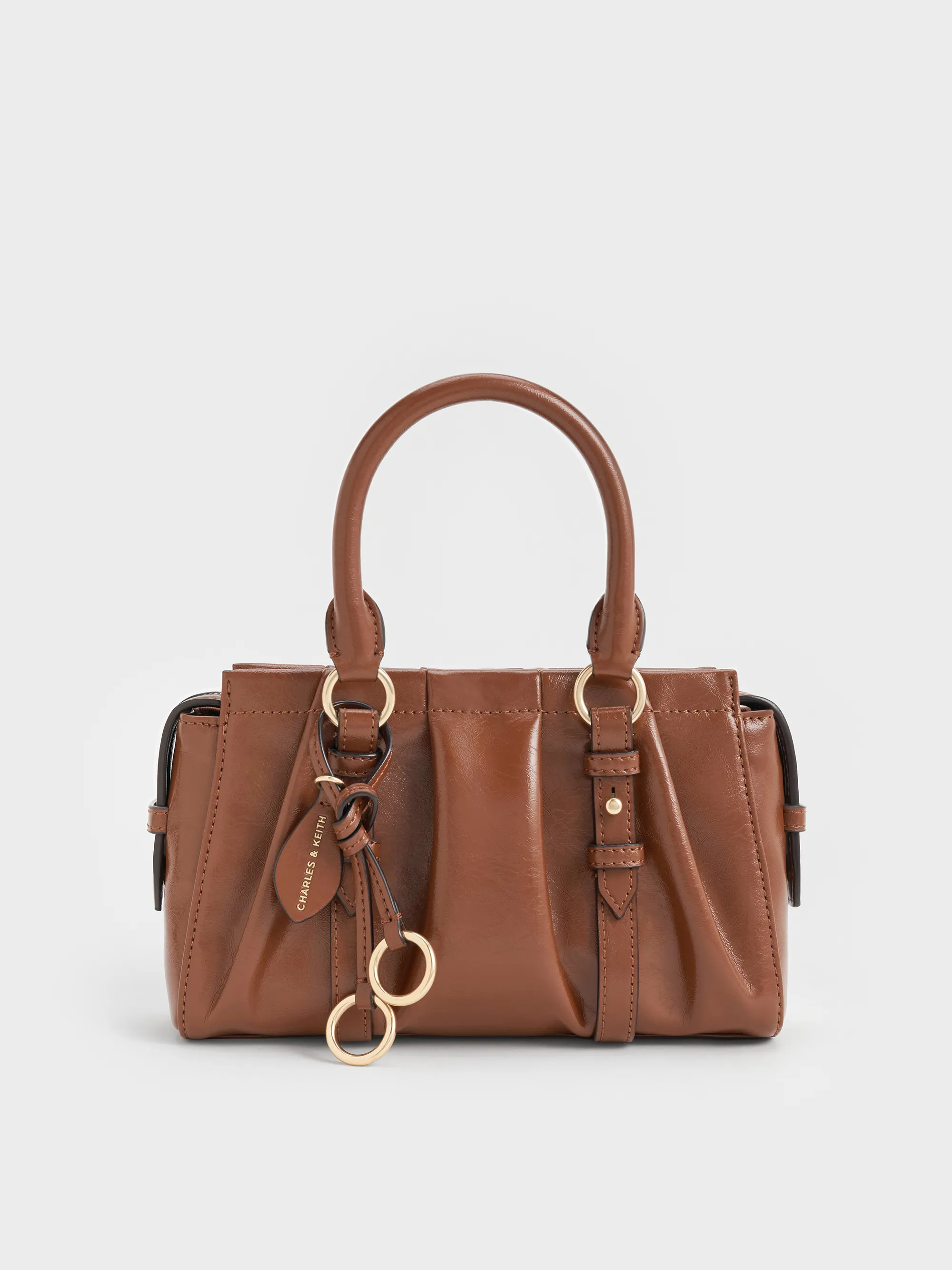 Charles & Keith - Britton Top Handle Tote Bag sold by Charles & Keith