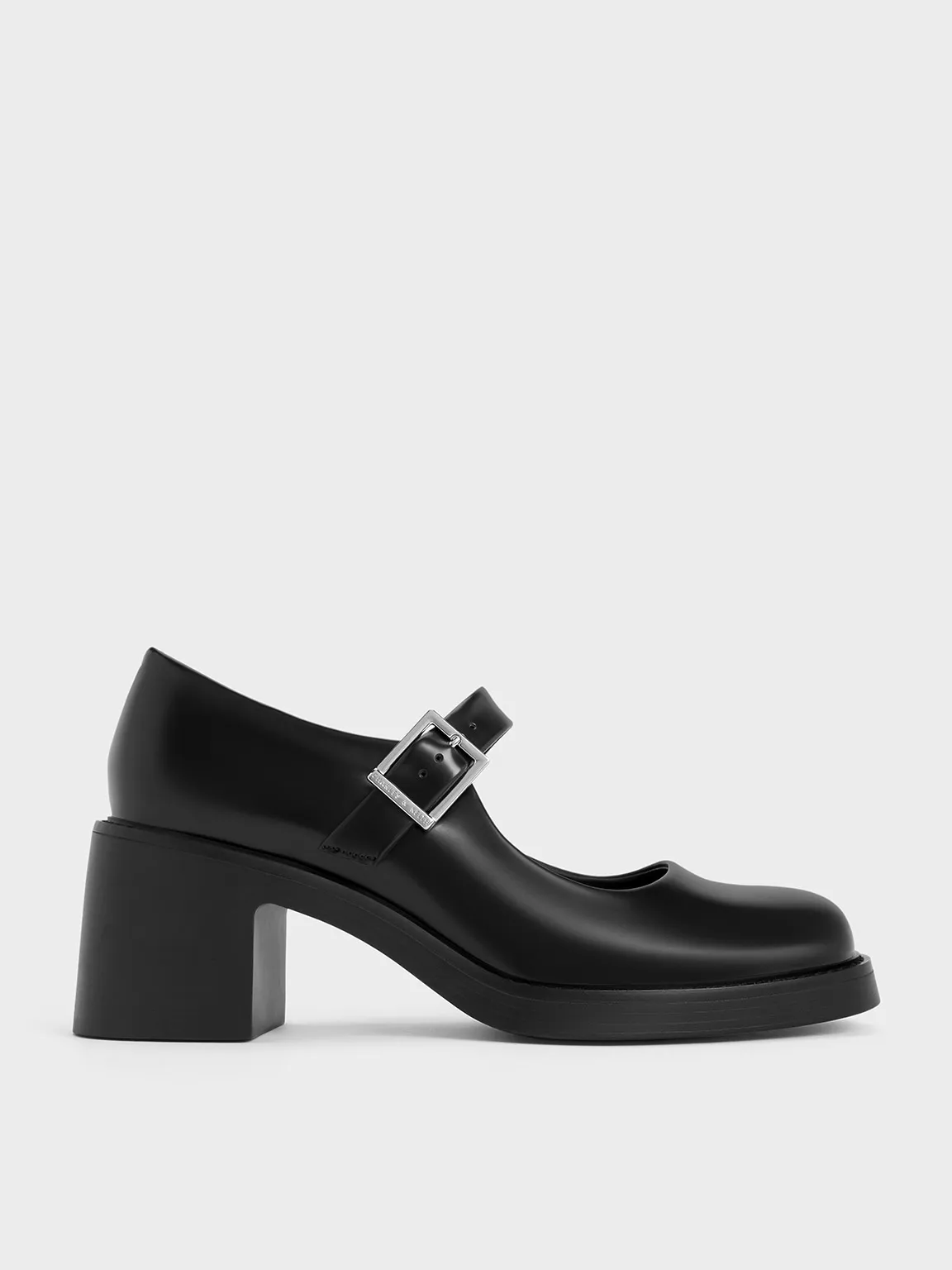 Charles & Keith - Hester Mary Jane Block-Heel Pumps sold by Charles & Keith