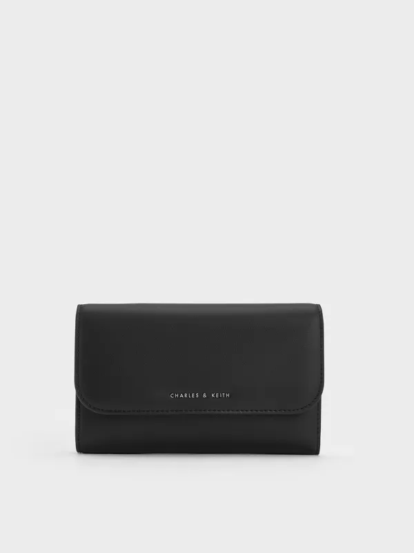 Charles & Keith - Octavia Front Flap Long Wallet sold by Charles & Keith