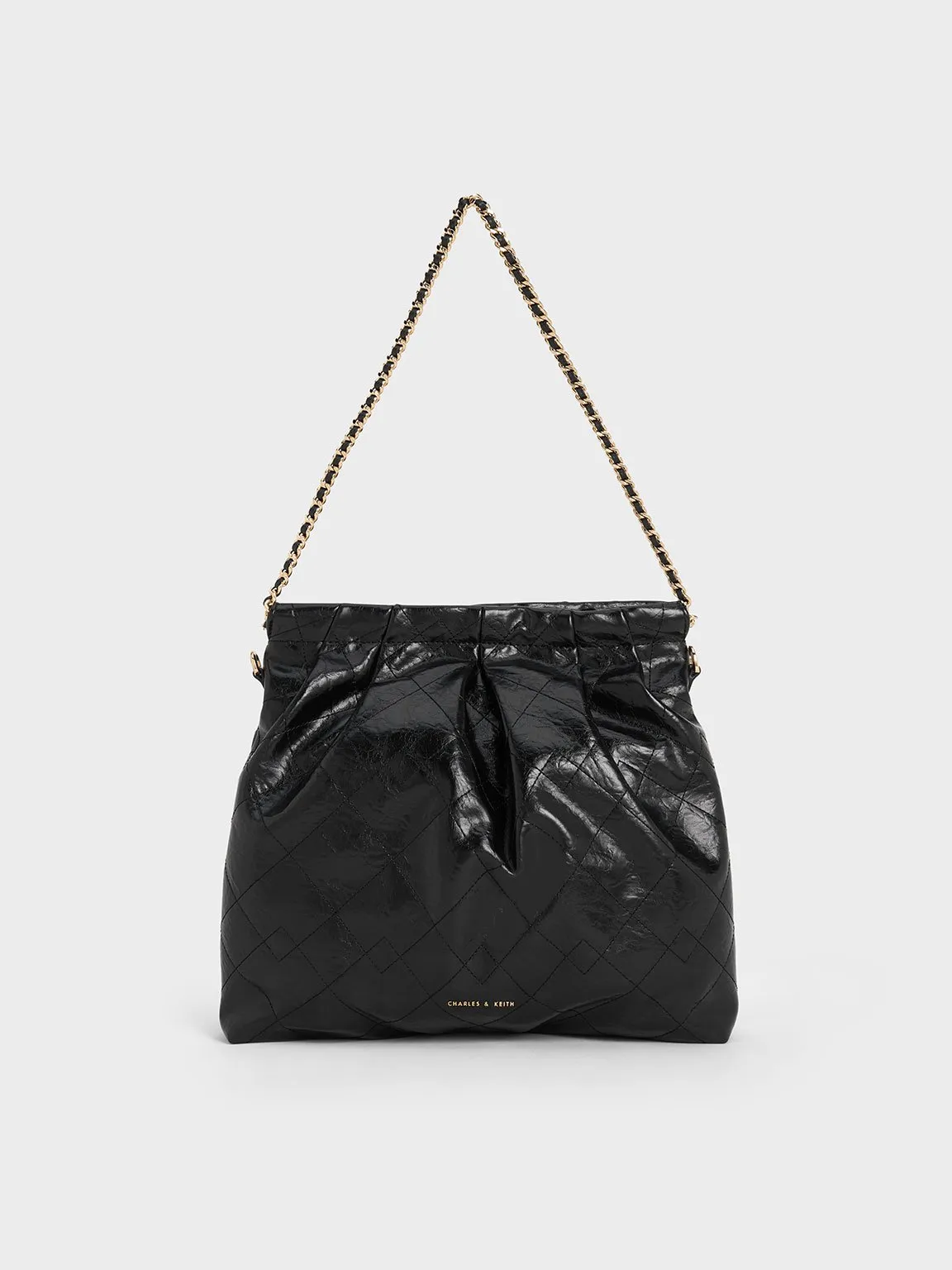 Charles & Keith - Duo Double Chain Hobo Bag sold by Charles & Keith