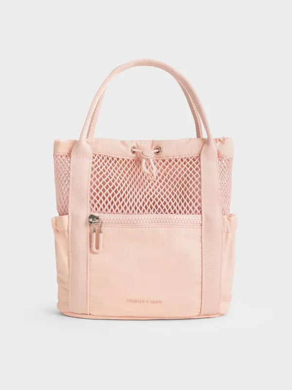 Charles & Keith - Terra Mesh & Nylon Multi-Way Bag sold by Charles & Keith