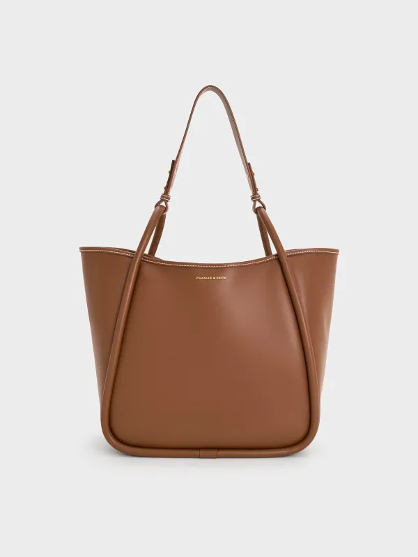 Charles & Keith - Lyla Tubular Slouchy Tote Bag sold by Charles & Keith