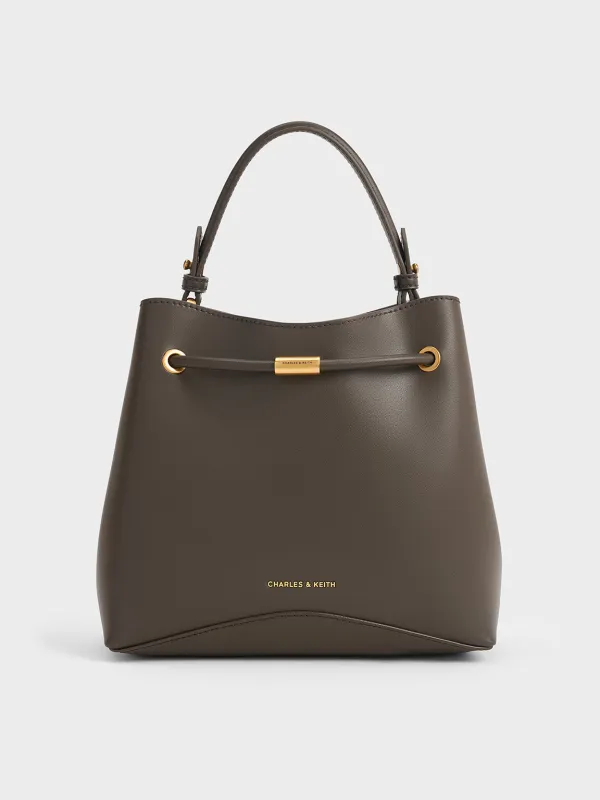 Charles & Keith - Sybill Geometric Bucket Bag sold by Charles & Keith