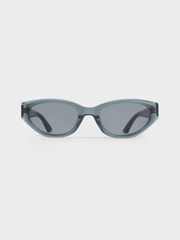 Charles & Keith - Bijou Recycled Acetate Cateye Sunglasses sold by Charles & Keith