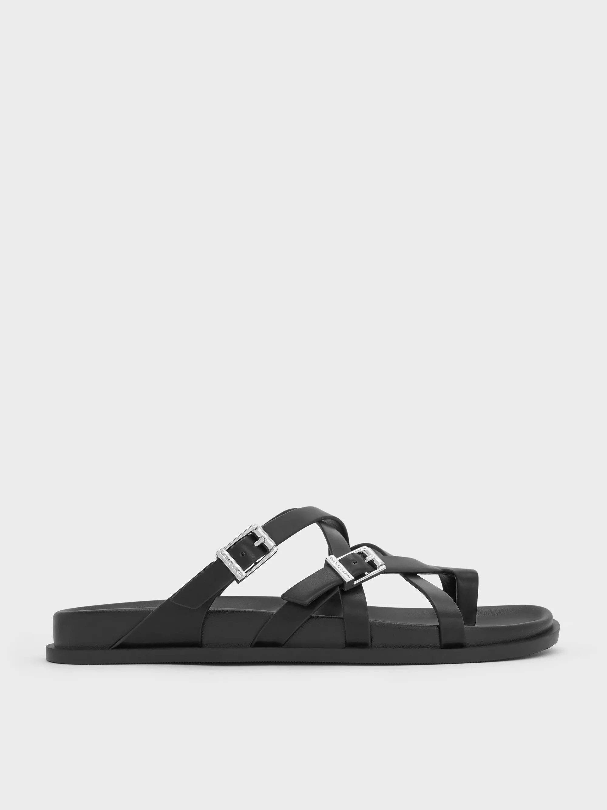 Charles & Keith - Crossover Toe-Ring Sandals sold by Charles & Keith