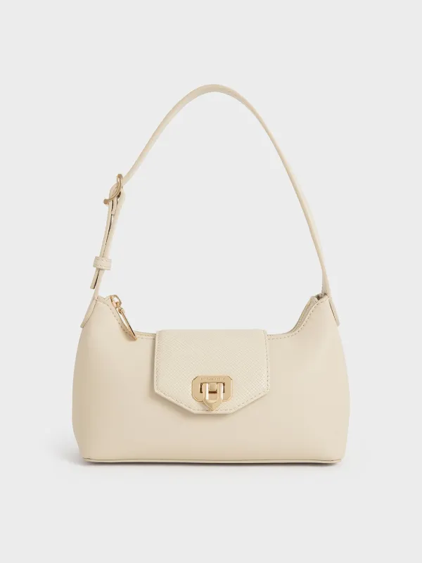 Charles & Keith - Arwen Belted Shoulder Bag sold by Charles & Keith