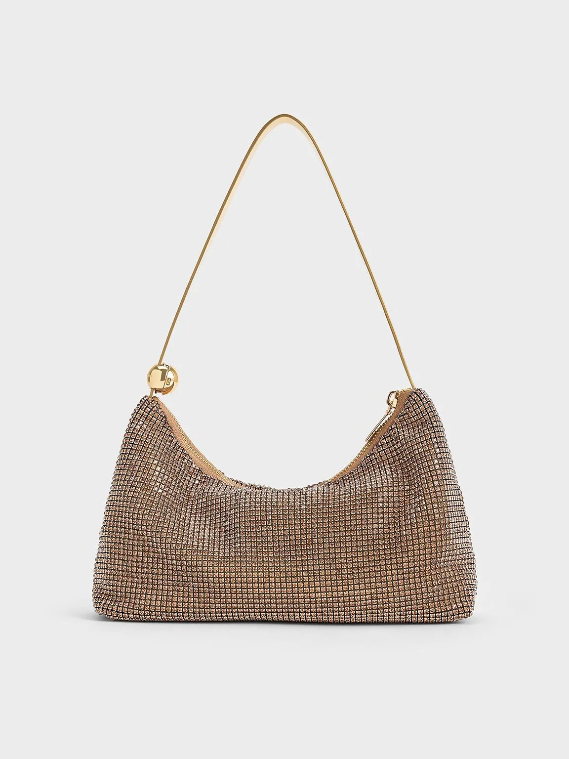Charles & Keith - Crystal-Embellished Two-Way Bag sold by Charles & Keith