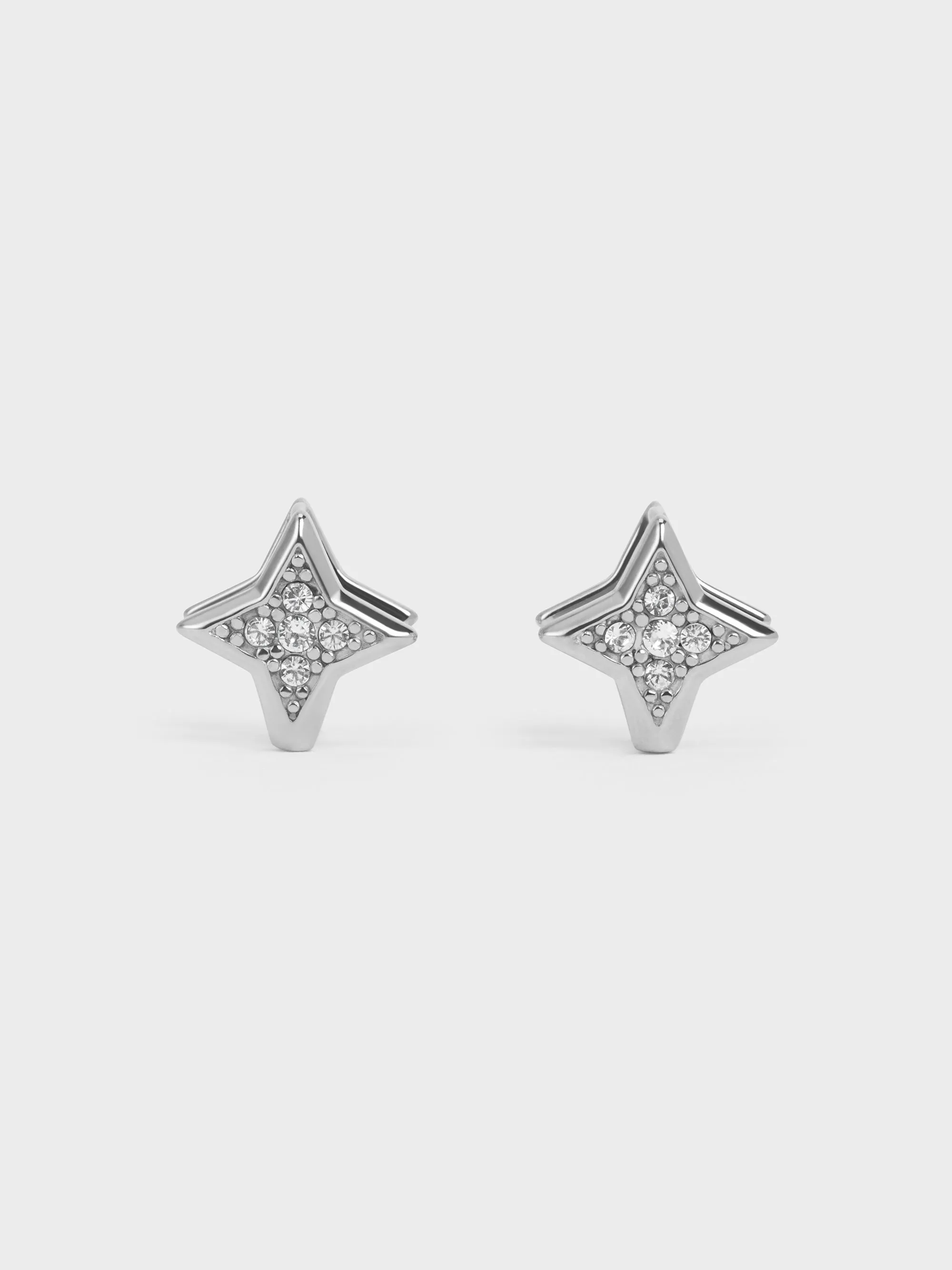 Charles & Keith - Everest Crystal Star Earrings sold by Charles & Keith