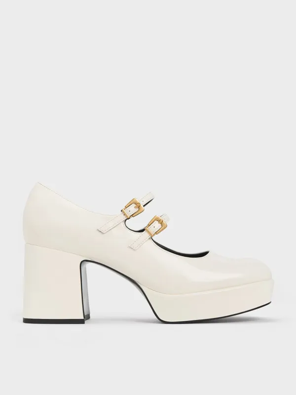 Charles & Keith - Block Heel Mary Janes sold by Charles & Keith