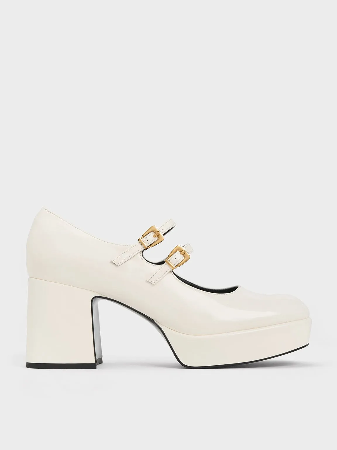 Charles & Keith - Block Heel Mary Janes sold by Charles & Keith