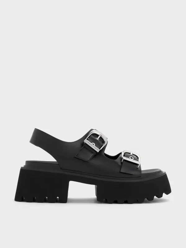 Charles & Keith - Nadine Slingback Platform Sandals made by Charles & Keith