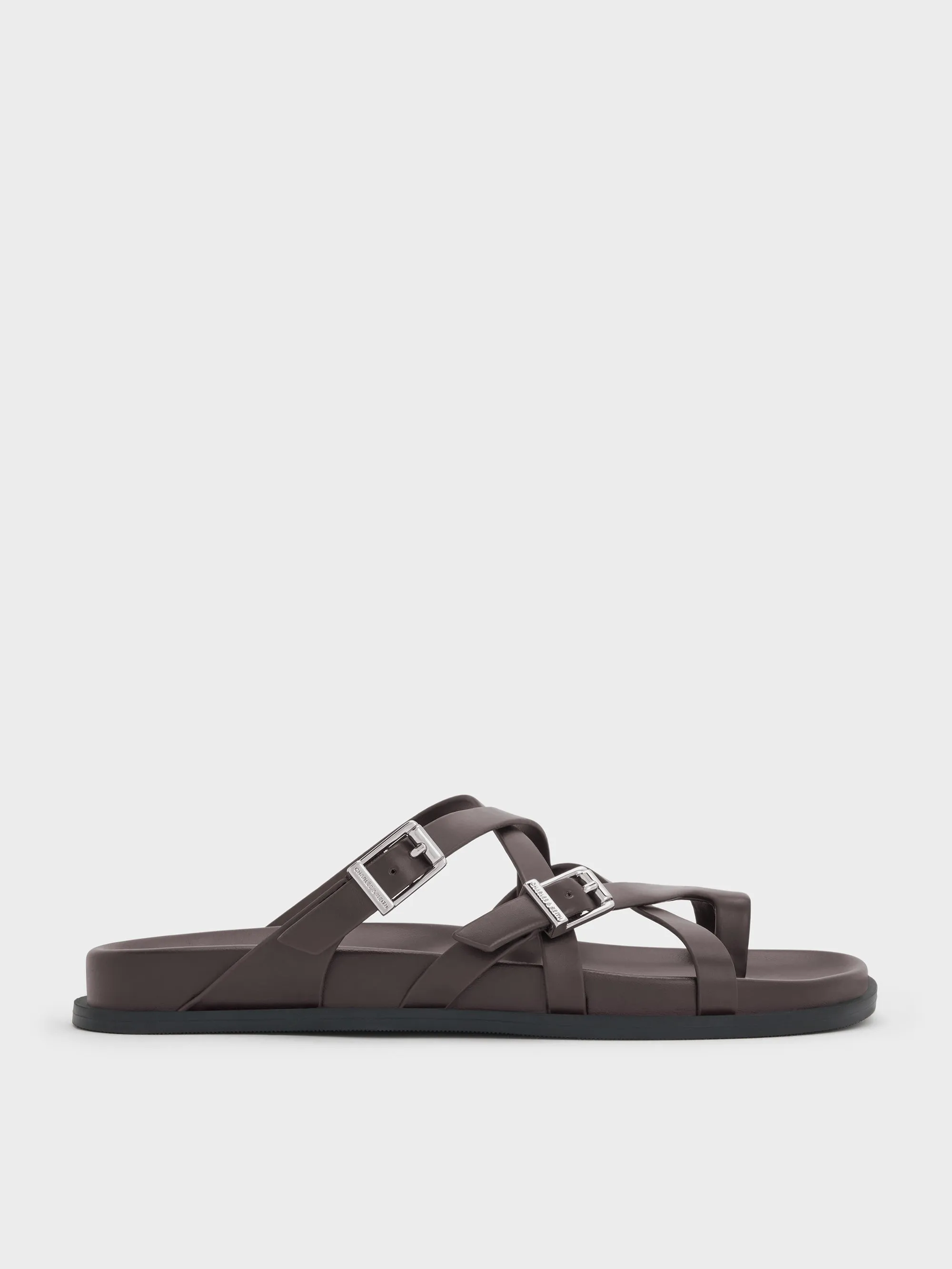 Charles & Keith - Crossover Toe-Ring Sandals sold by Charles & Keith