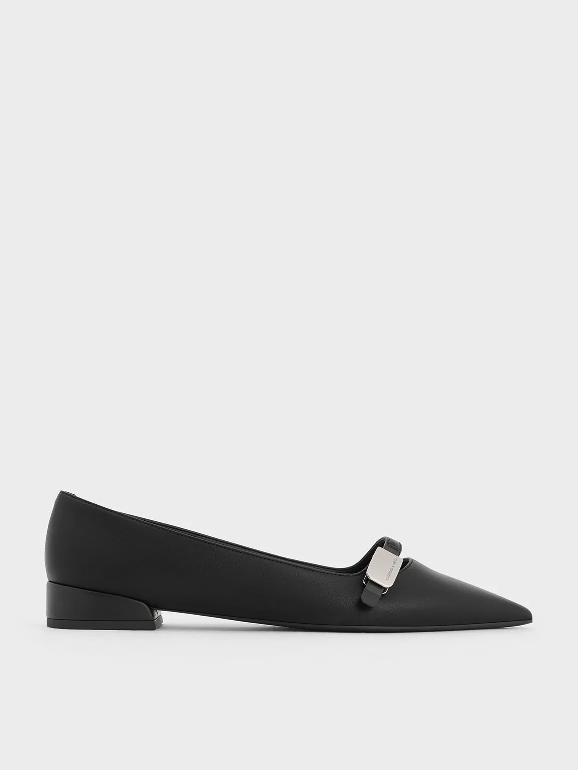 Charles & Keith - Robbie Pointed-Toe Ballet Flats sold by Charles & Keith