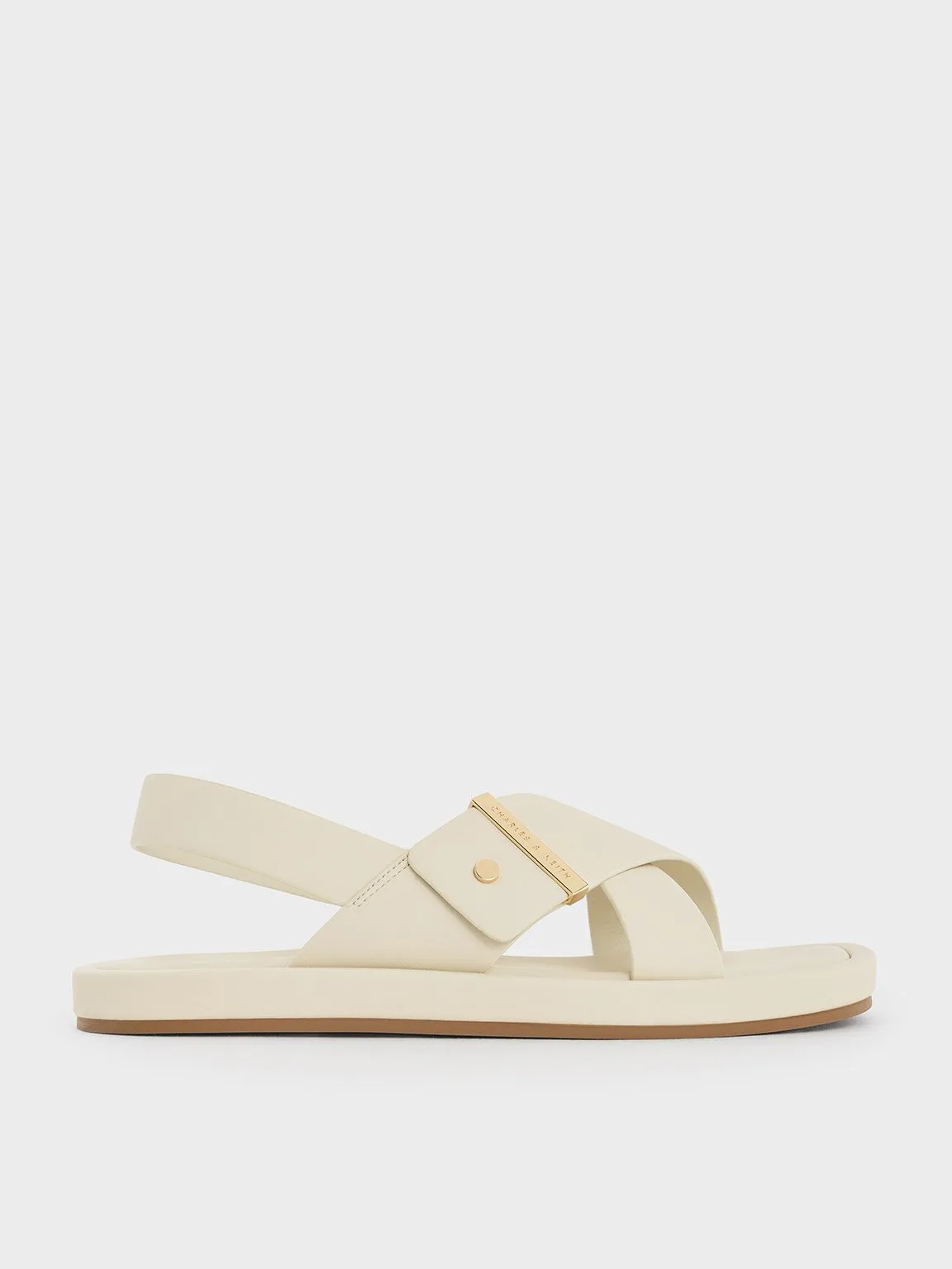 Charles & Keith - Audra Crossover Slingback Sandals sold by Charles & Keith
