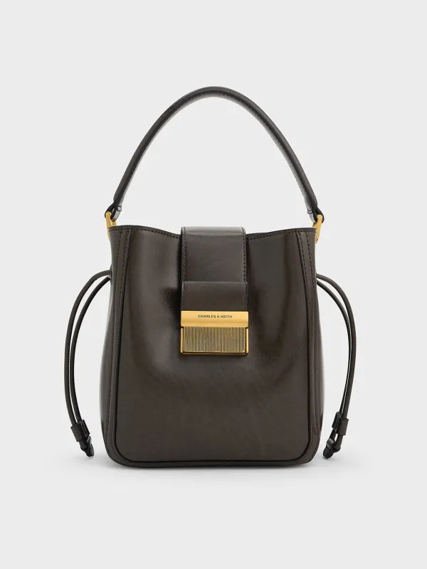 Charles & Keith - Charlot Elongated Bucket Bag sold by Charles & Keith