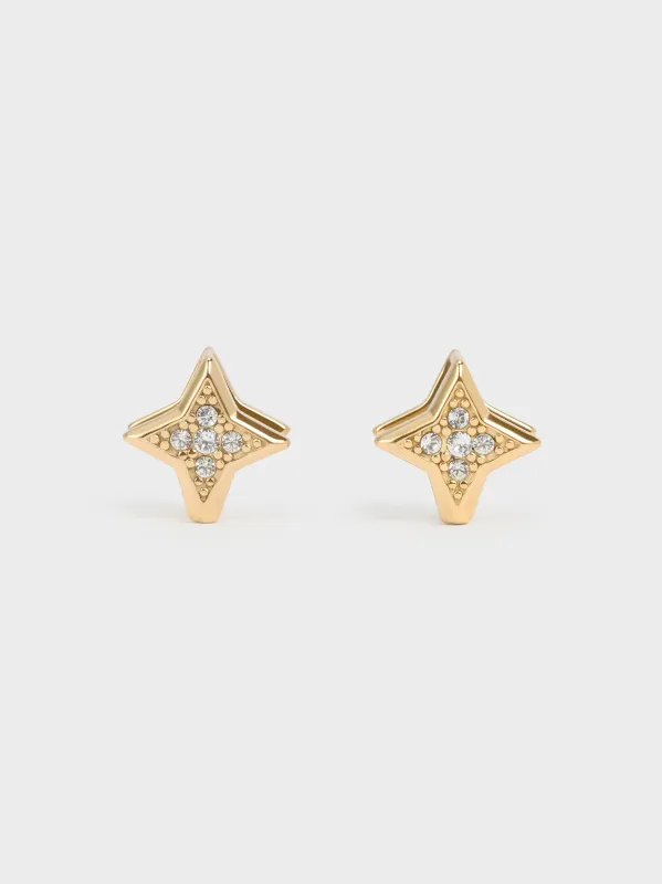 Charles & Keith - Everest Crystal Star Earrings sold by Charles & Keith
