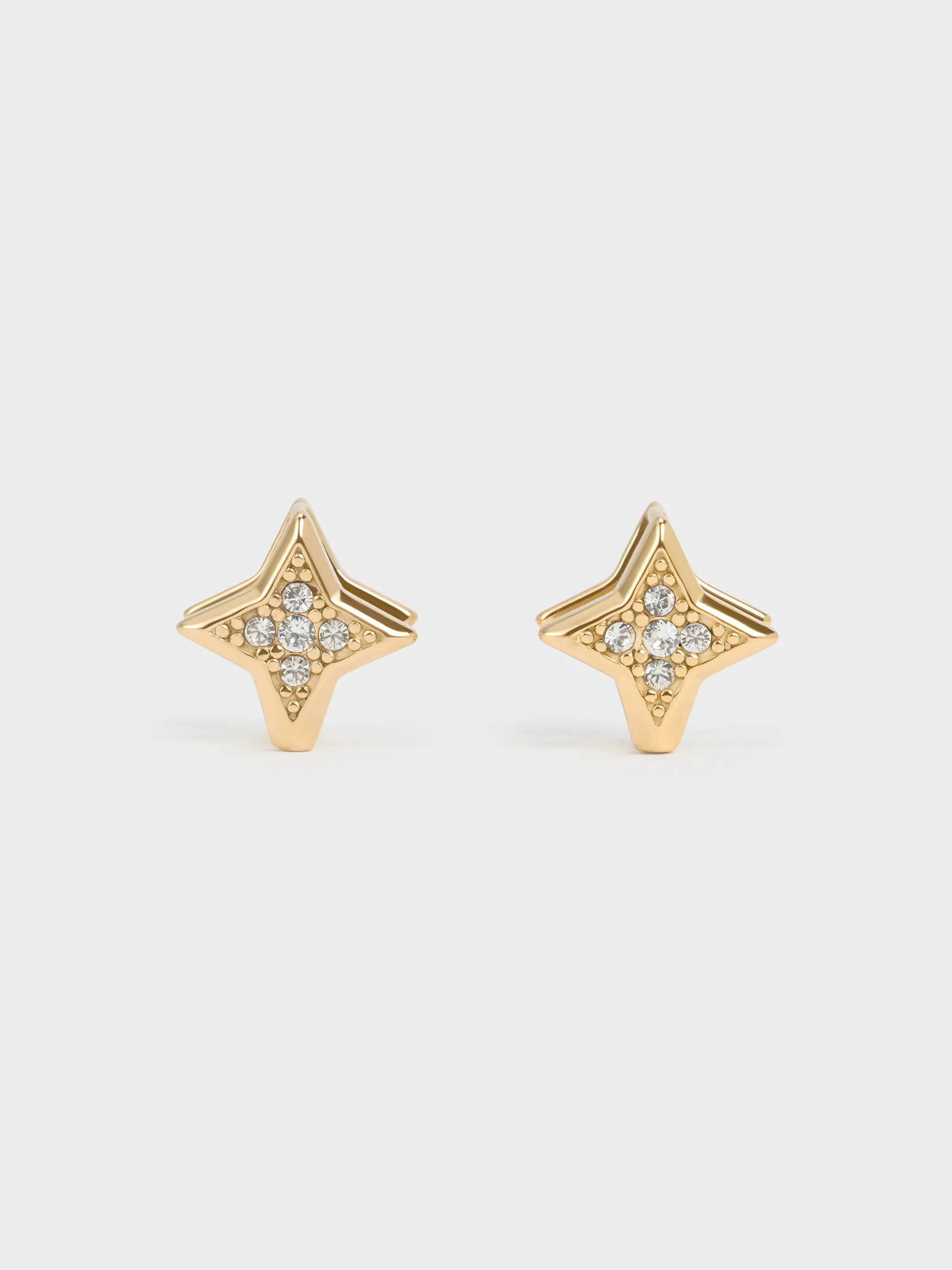 Charles & Keith - Everest Crystal Star Earrings sold by Charles & Keith