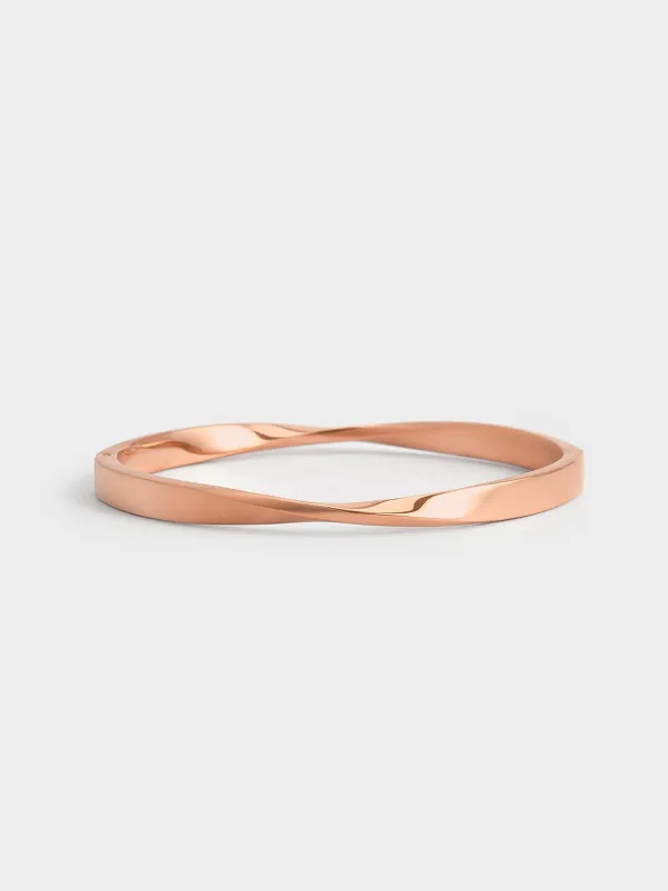 Charles & Keith - Lena Twist Bangle sold by Charles & Keith