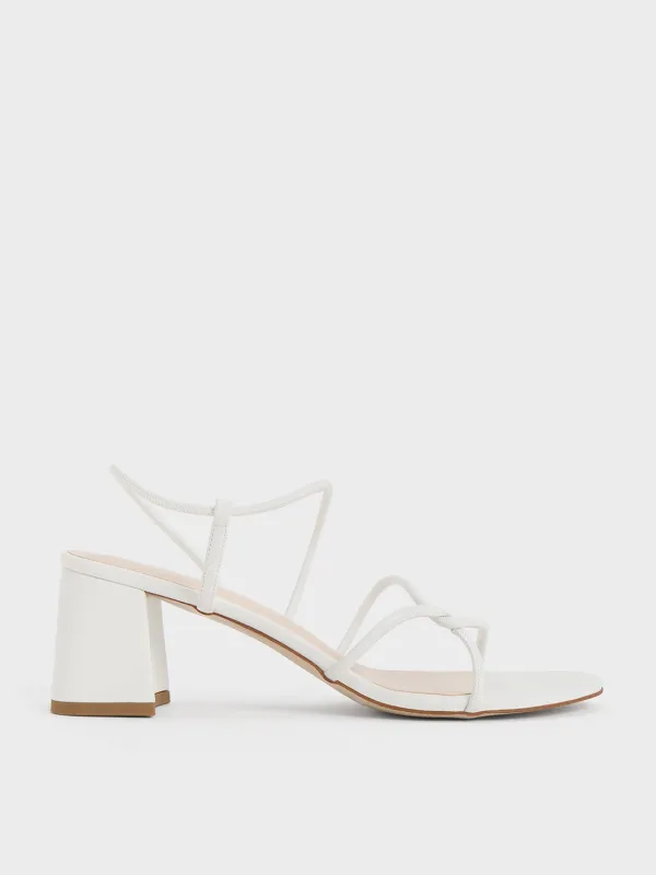 Charles & Keith - Meadow Strappy Block Heel Sandals sold by Charles & Keith