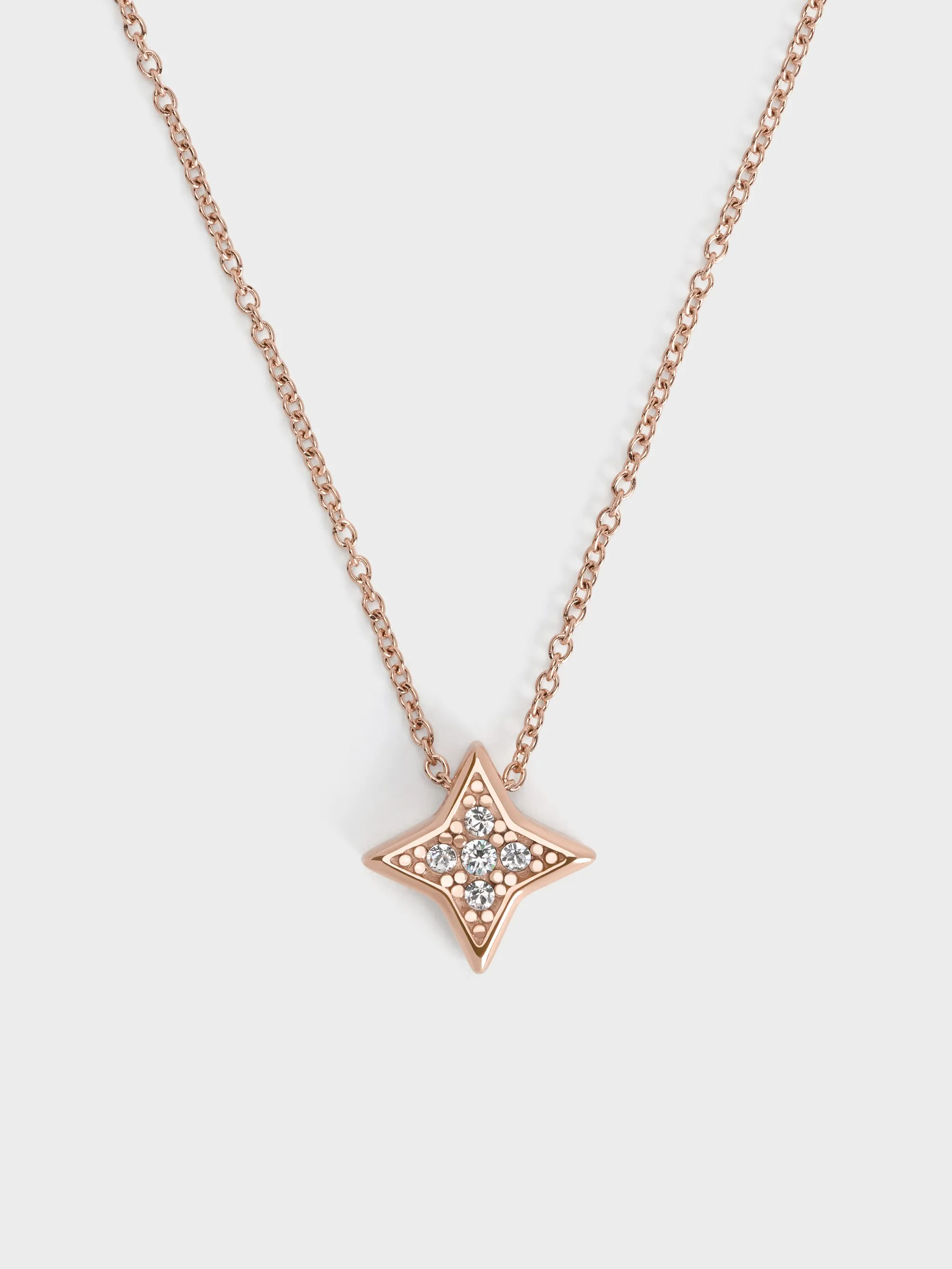 Charles & Keith - Everest Crystal Star Necklace sold by Charles & Keith