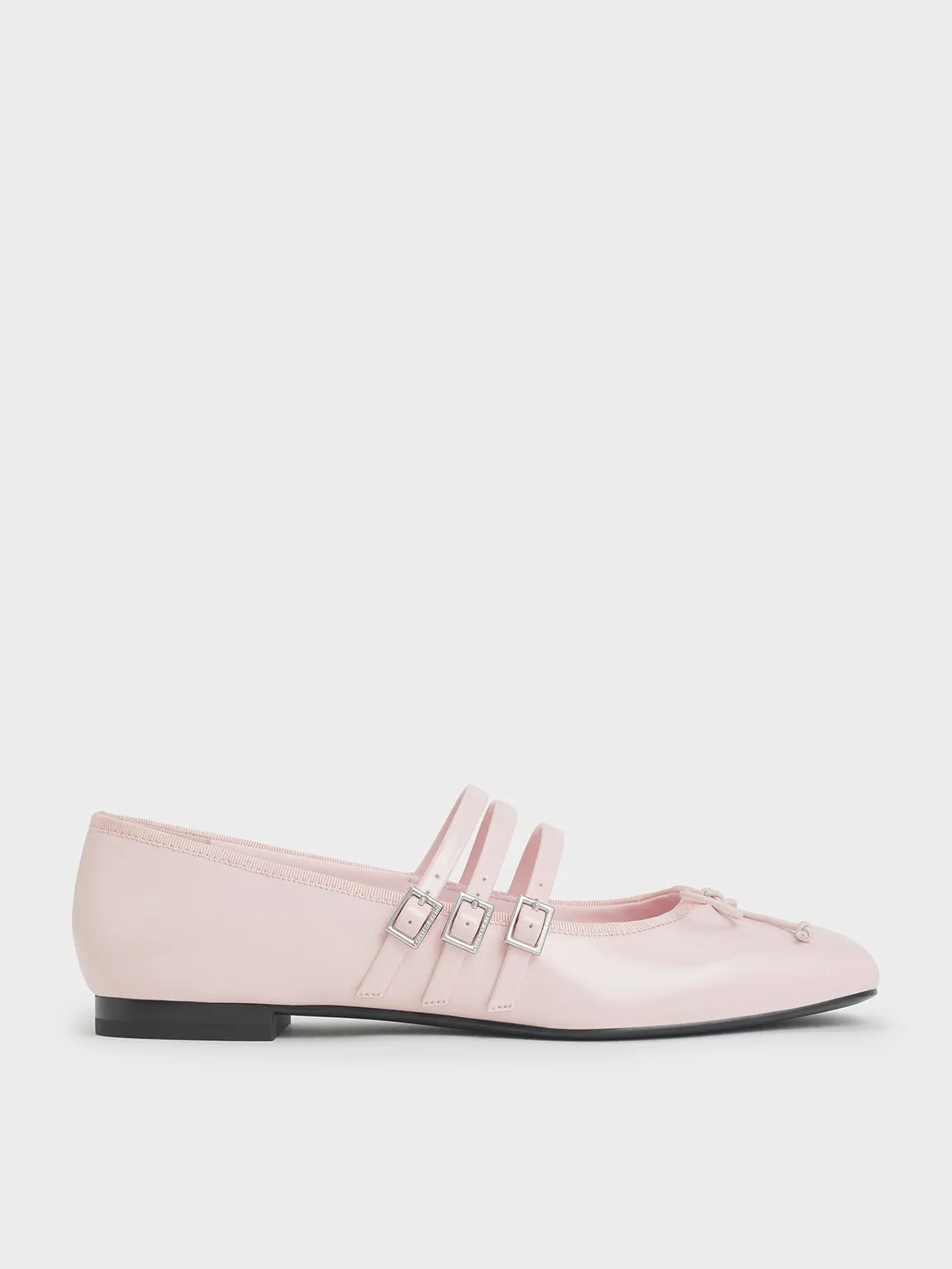 Charles & Keith - Triple-Strap Mary Janes sold by Charles & Keith