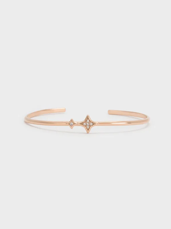 Charles & Keith - Everest Crystal Star Bangle sold by Charles & Keith