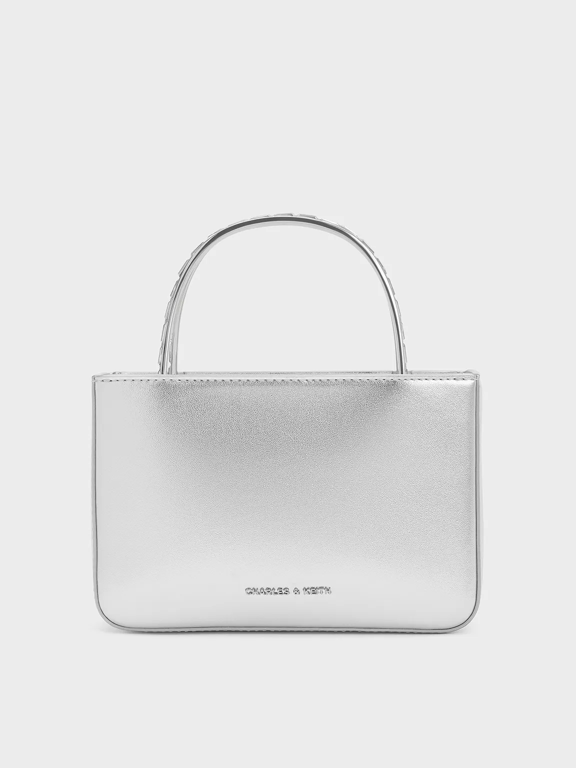 Charles & Keith - Jennis Crystal Top Handle Bag sold by Charles & Keith