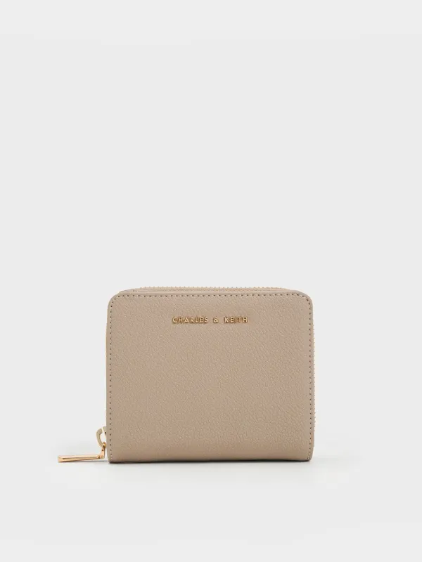 Charles & Keith - Finley Zip-Around Small Wallet sold by Charles & Keith