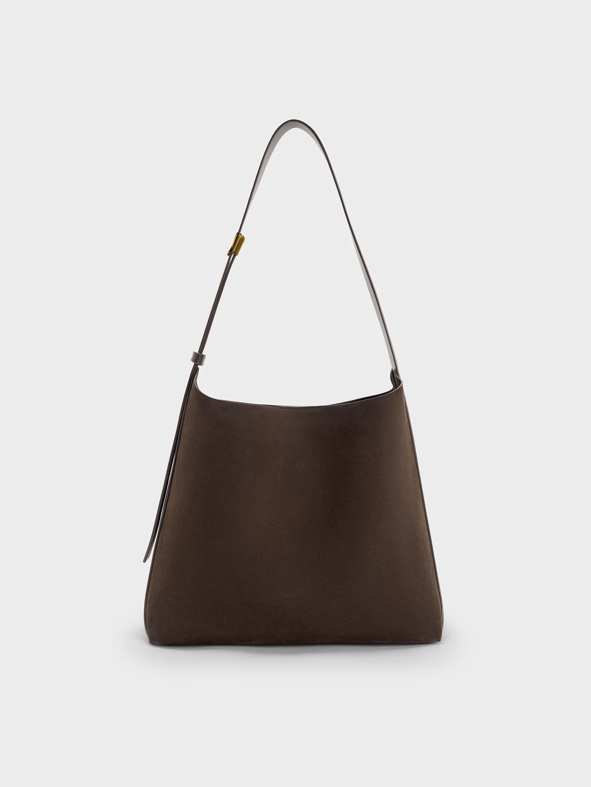 Charles & Keith - Edna Recycled Suede Tote Bag sold by Charles & Keith