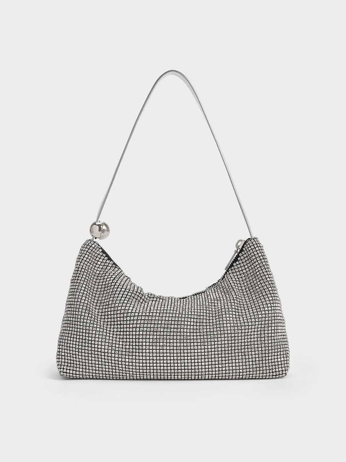 Charles & Keith - Crystal-Embellished Two-Way Bag sold by Charles & Keith