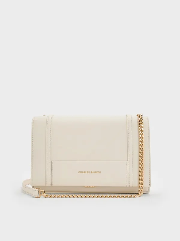 Charles & Keith - Shalia Chain-Strap Shoulder Bag sold by Charles & Keith