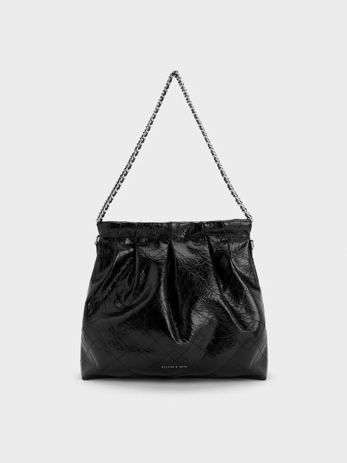 Charles & Keith - Duo Double Chain Hobo Bag sold by Charles & Keith