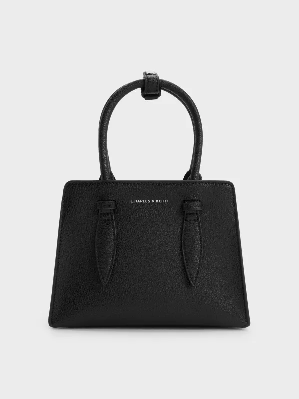 Charles & Keith - Allyn Structured Trapeze Tote Bag sold by Charles & Keith