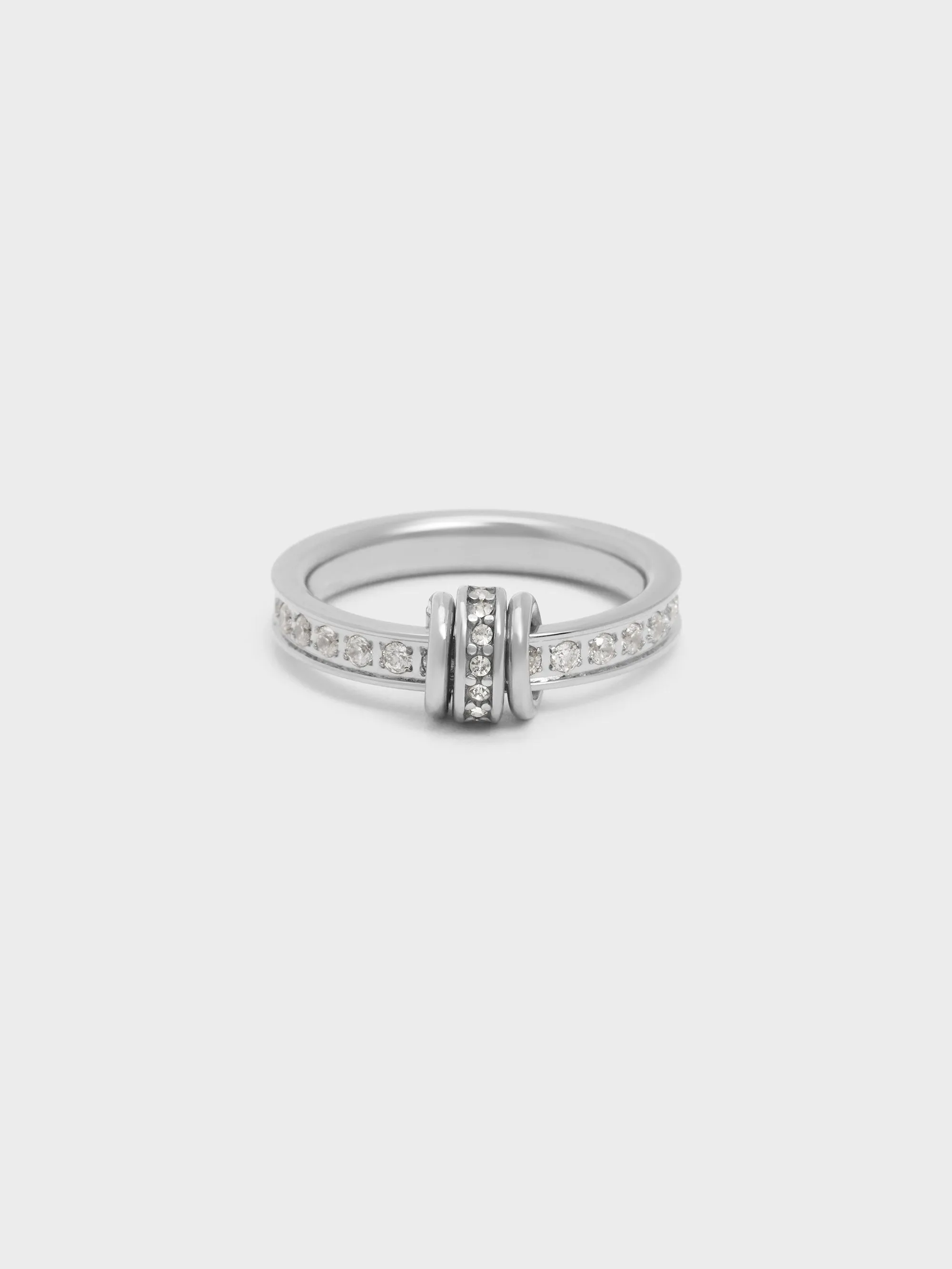 Charles & Keith - Hermione Crystal Ring sold by Charles & Keith