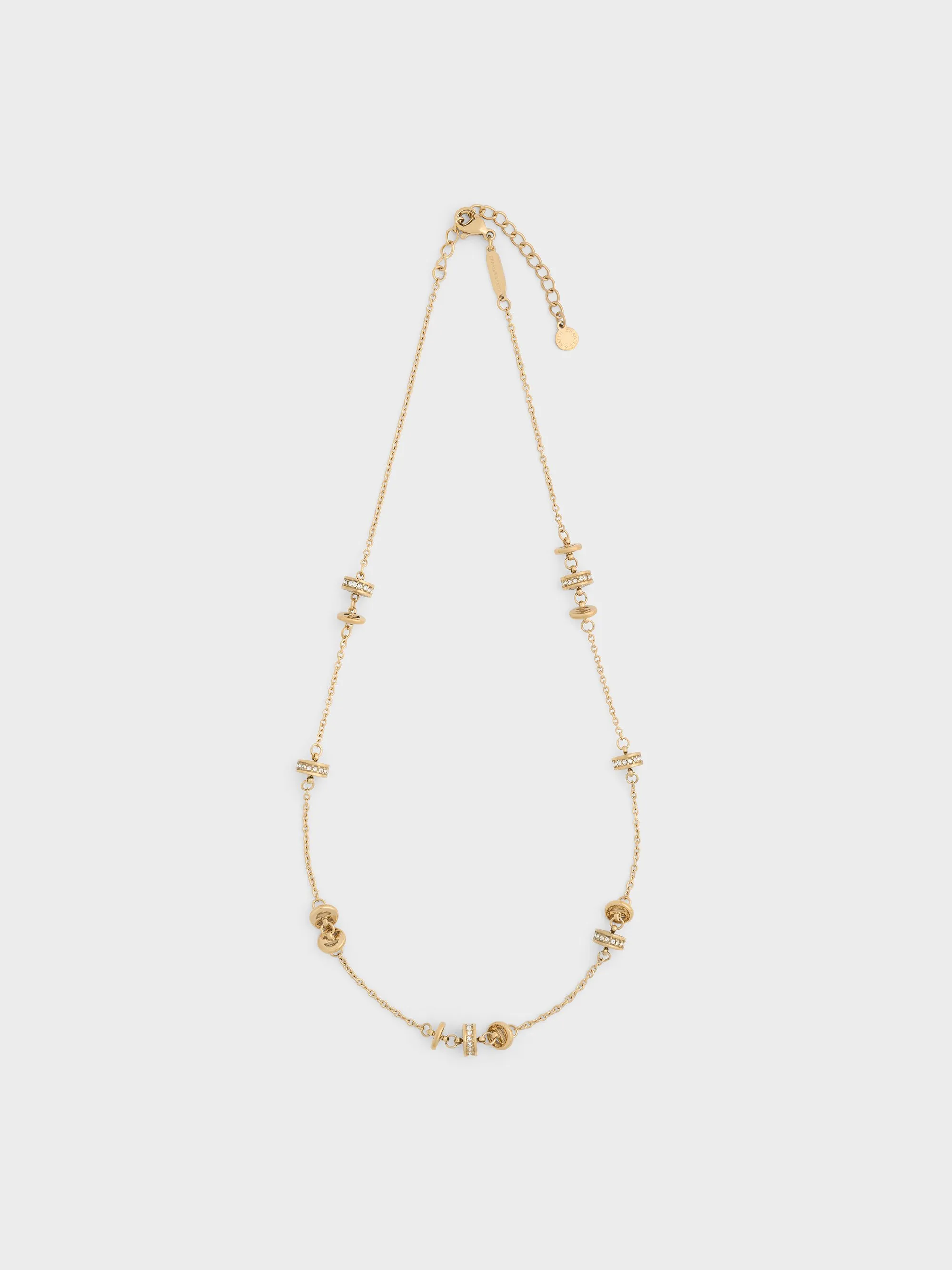 Charles & Keith - Hermione Crystal Choker Necklace sold by Charles & Keith