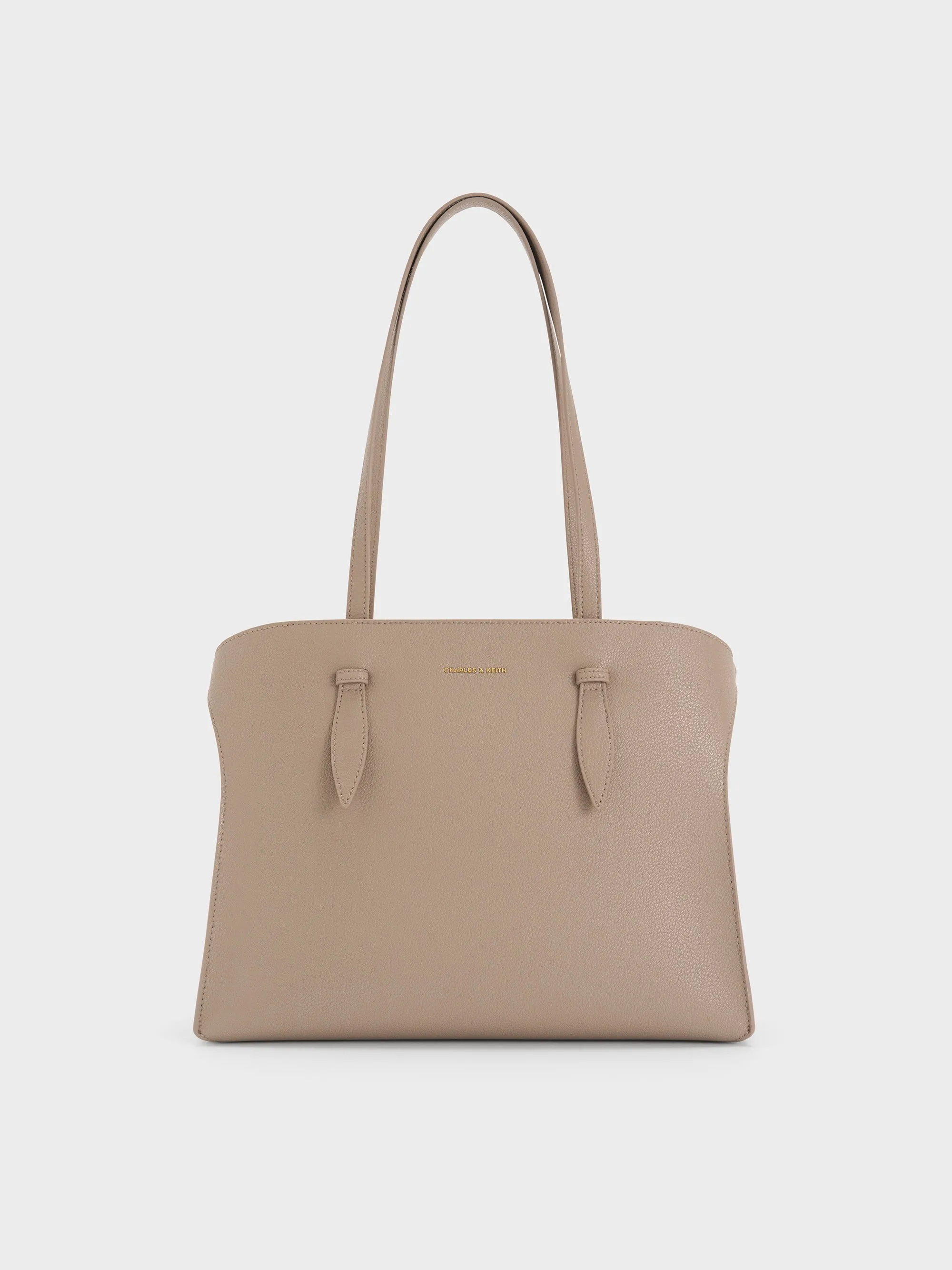 Charles & Keith - Allyn Elongated-Handle Tote Bag sold by Charles & Keith