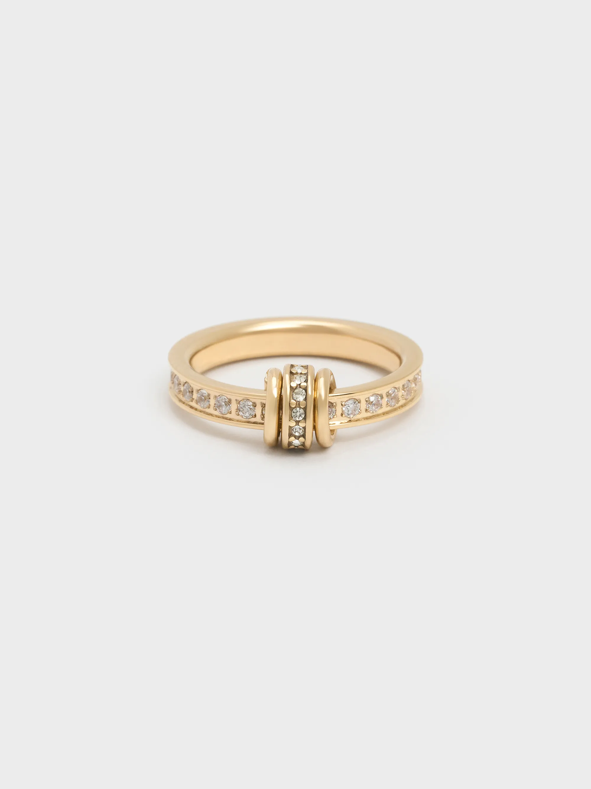 Charles & Keith - Hermione Crystal Ring sold by Charles & Keith
