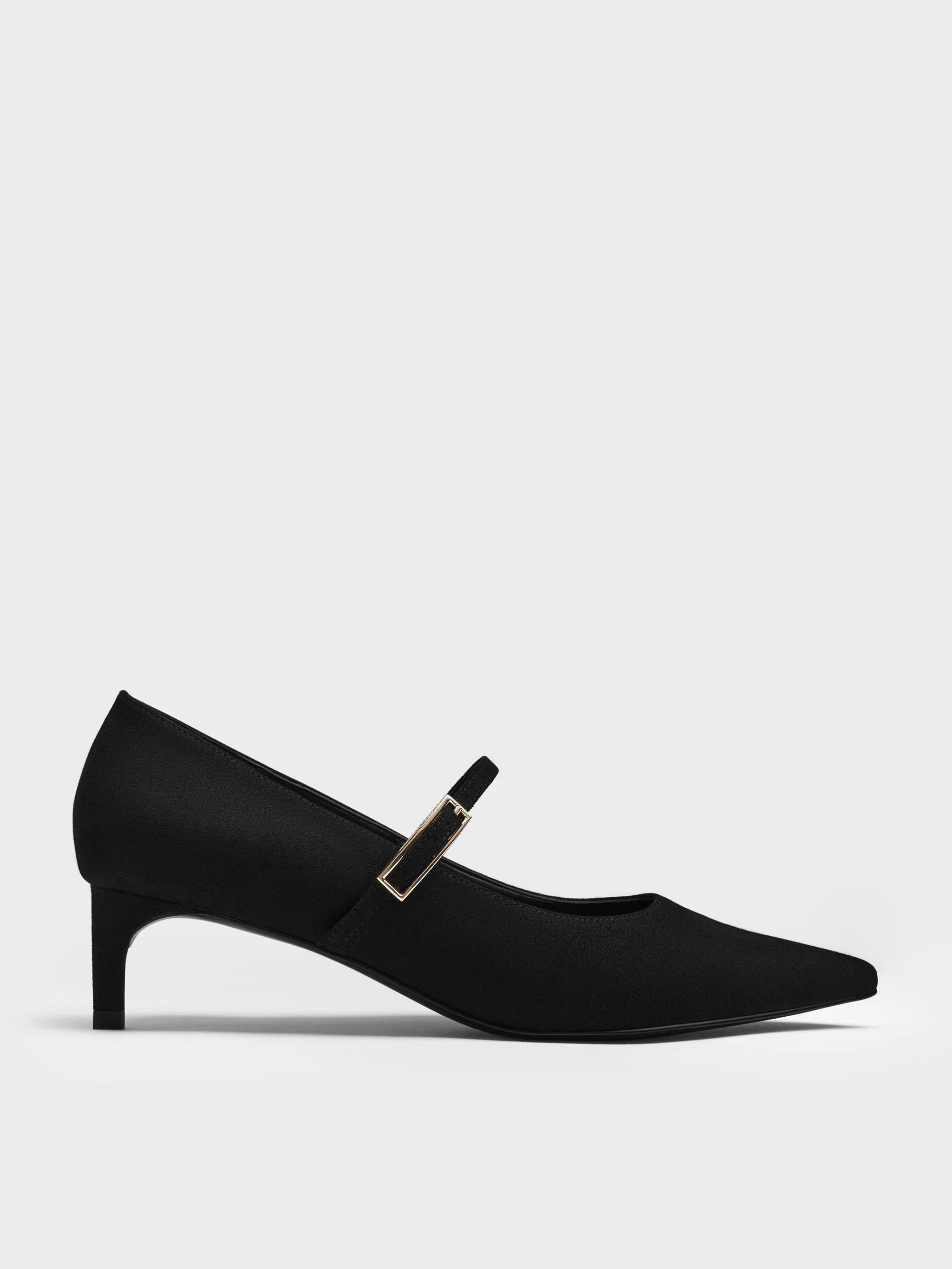 Charles & Keith - Luciana Faux Suede Mary Jane Pumps sold by Charles & Keith