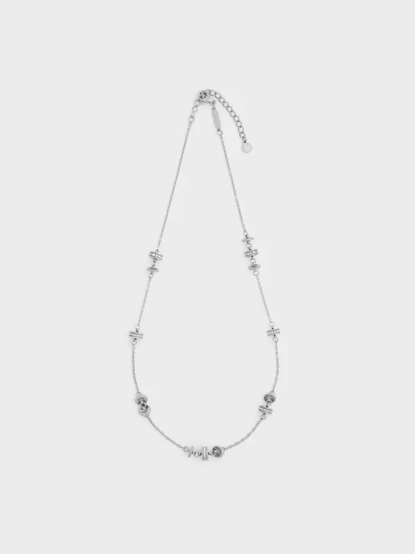 Charles & Keith - Hermione Crystal Choker Necklace sold by Charles & Keith