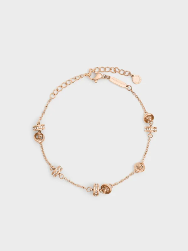 Charles & Keith - Hermione Crystal Bracelet sold by Charles & Keith