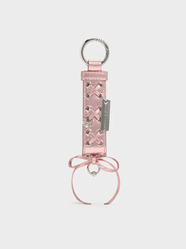 Charles & Keith - Grommet Lace-Up Bag Charm sold by Charles & Keith